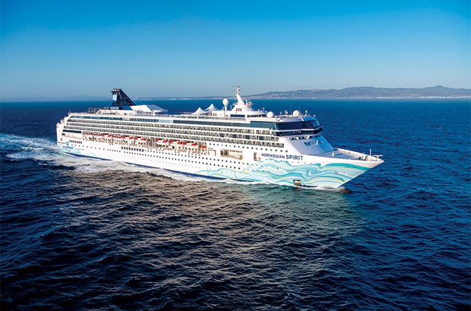  Norwegian Spirit gets $100m facelift 